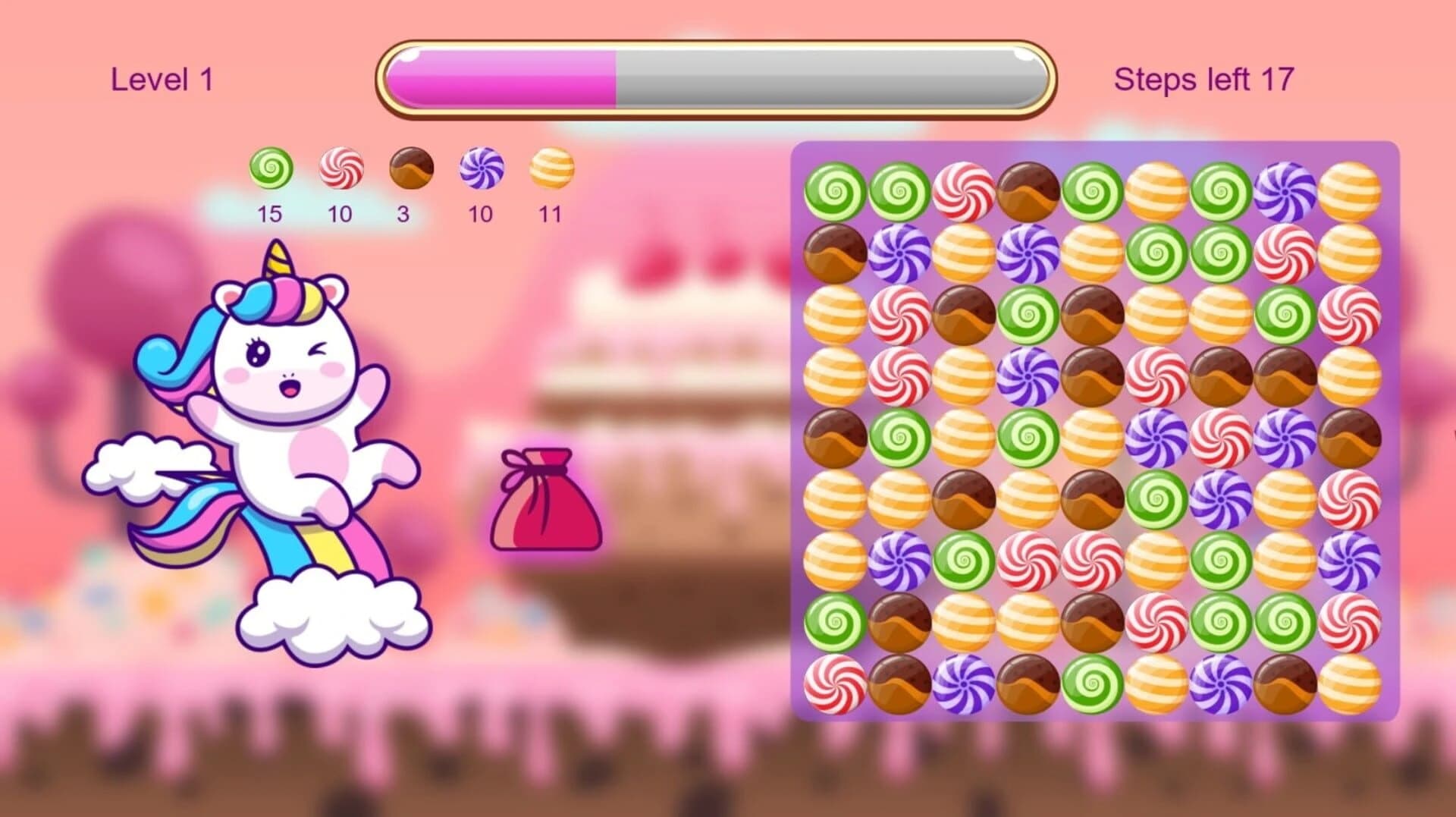 Unicorn and Sweets screenshot 3