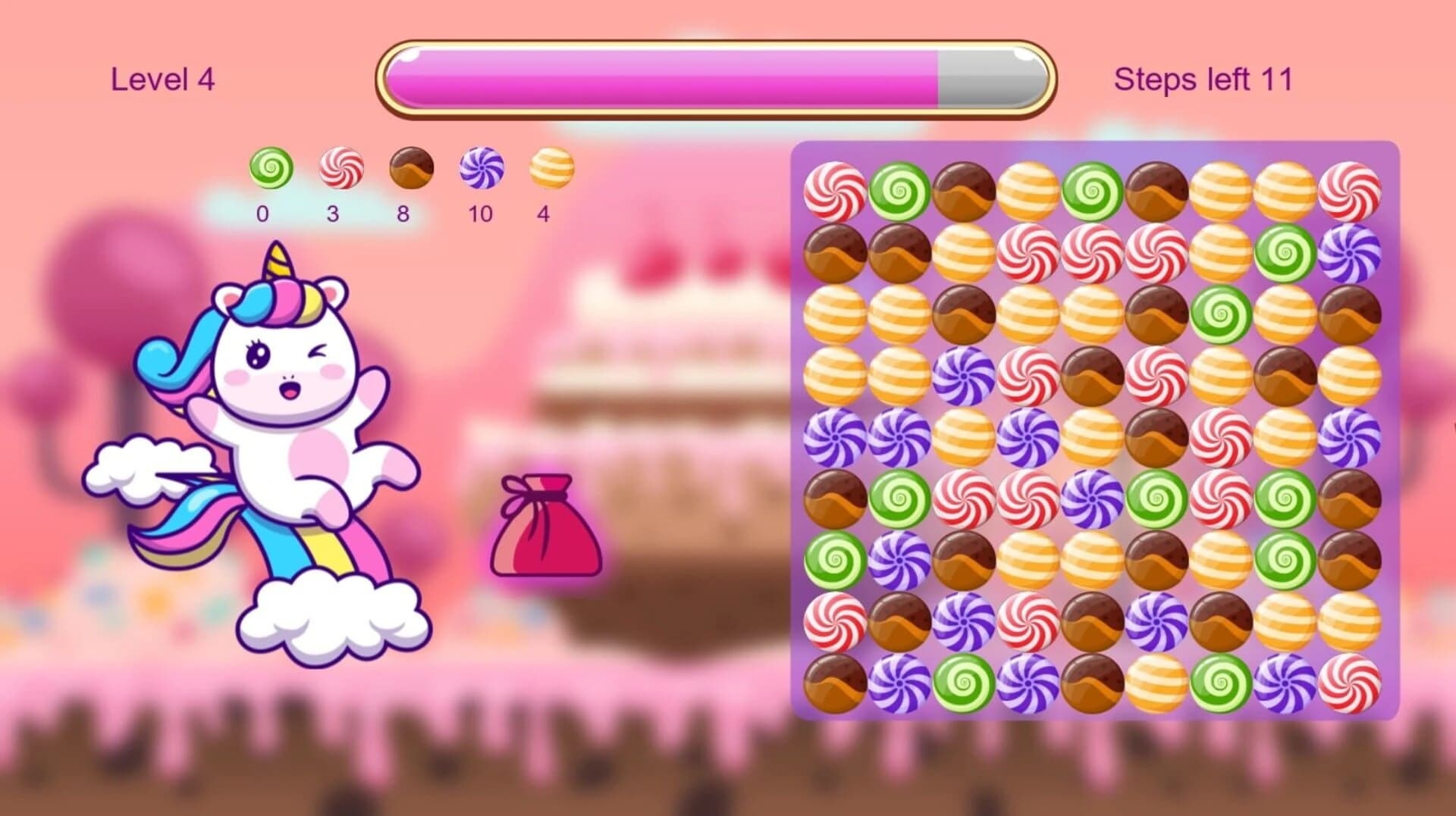 Unicorn and Sweets screenshot 5