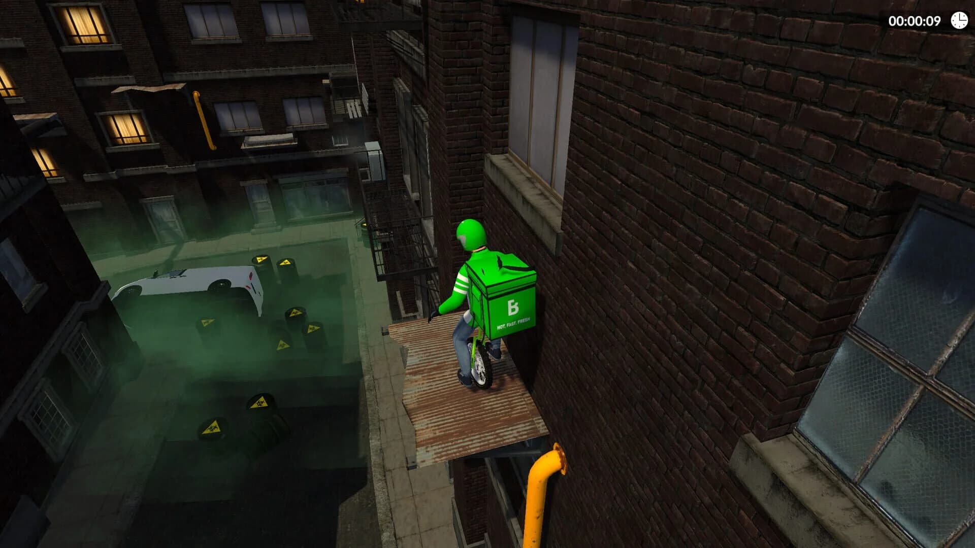 Unicycle Pizza Time! screenshot 2