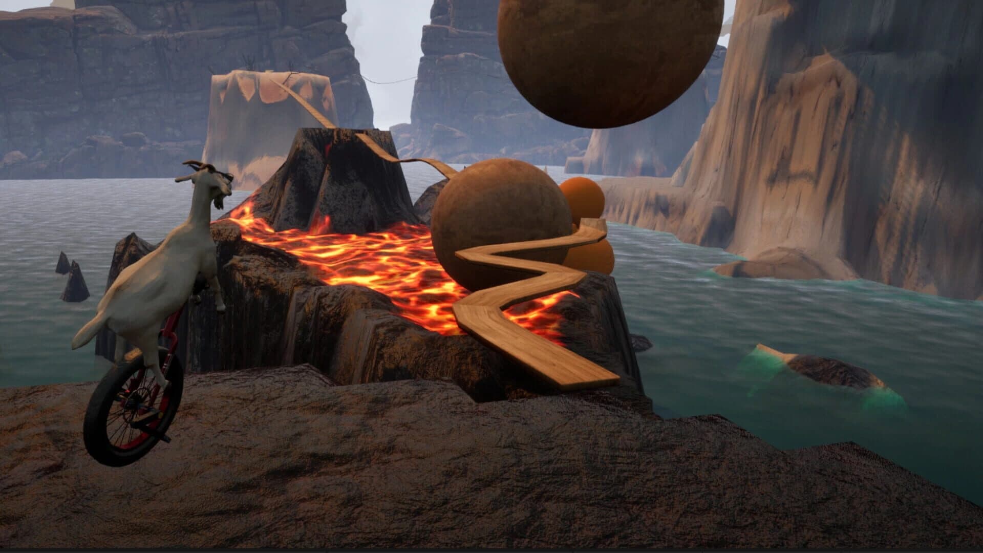 Unicycle Sheep screenshot 1