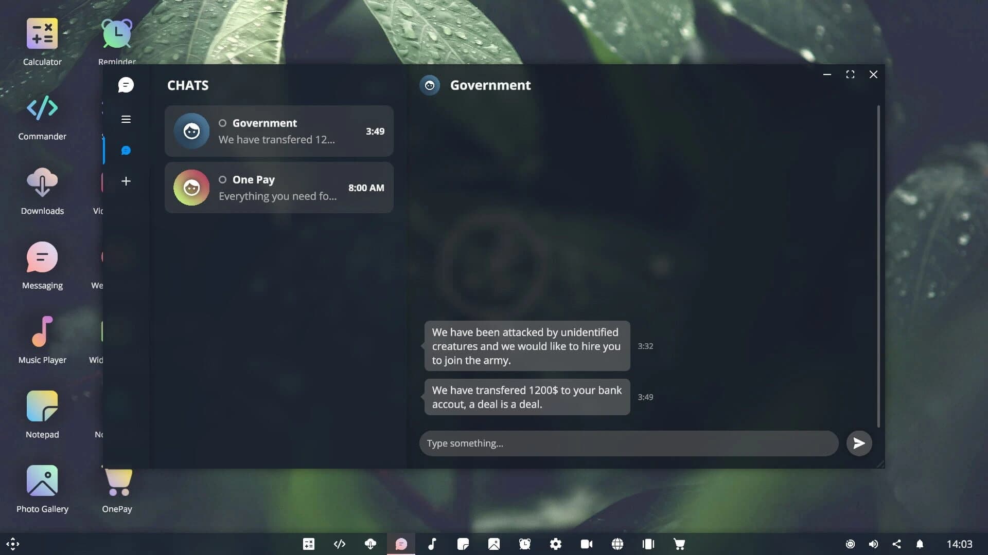 Unidentified screenshot 1
