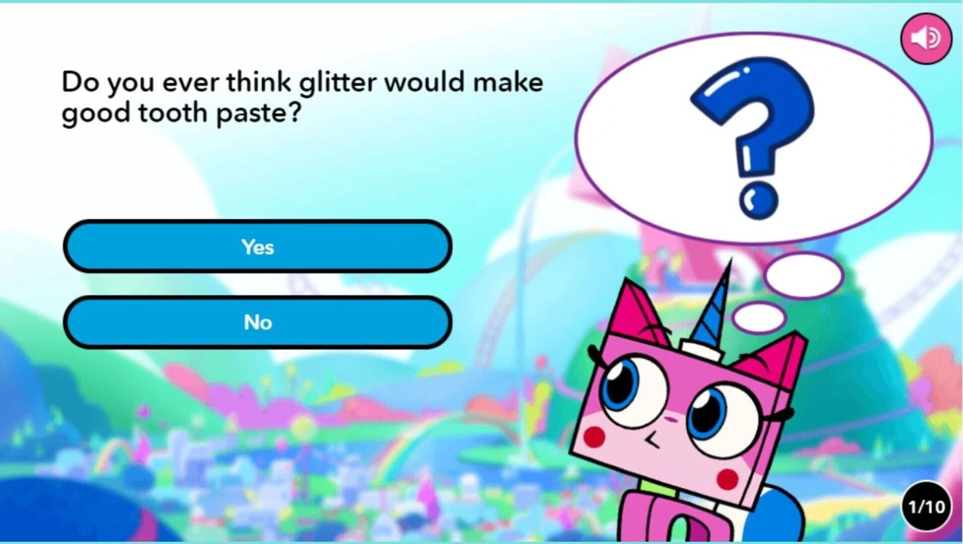 Unikitty! Hyper Quiz screenshot 4