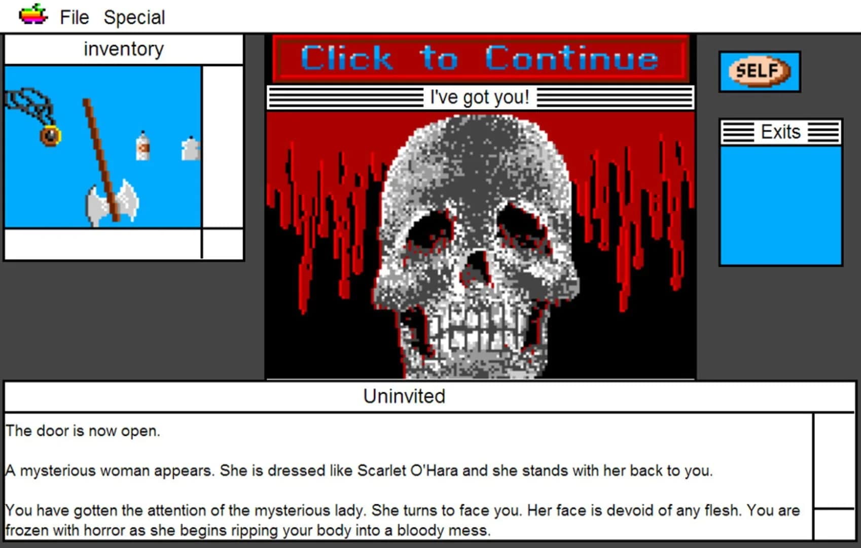 Uninvited: MacVenture Series screenshot 2