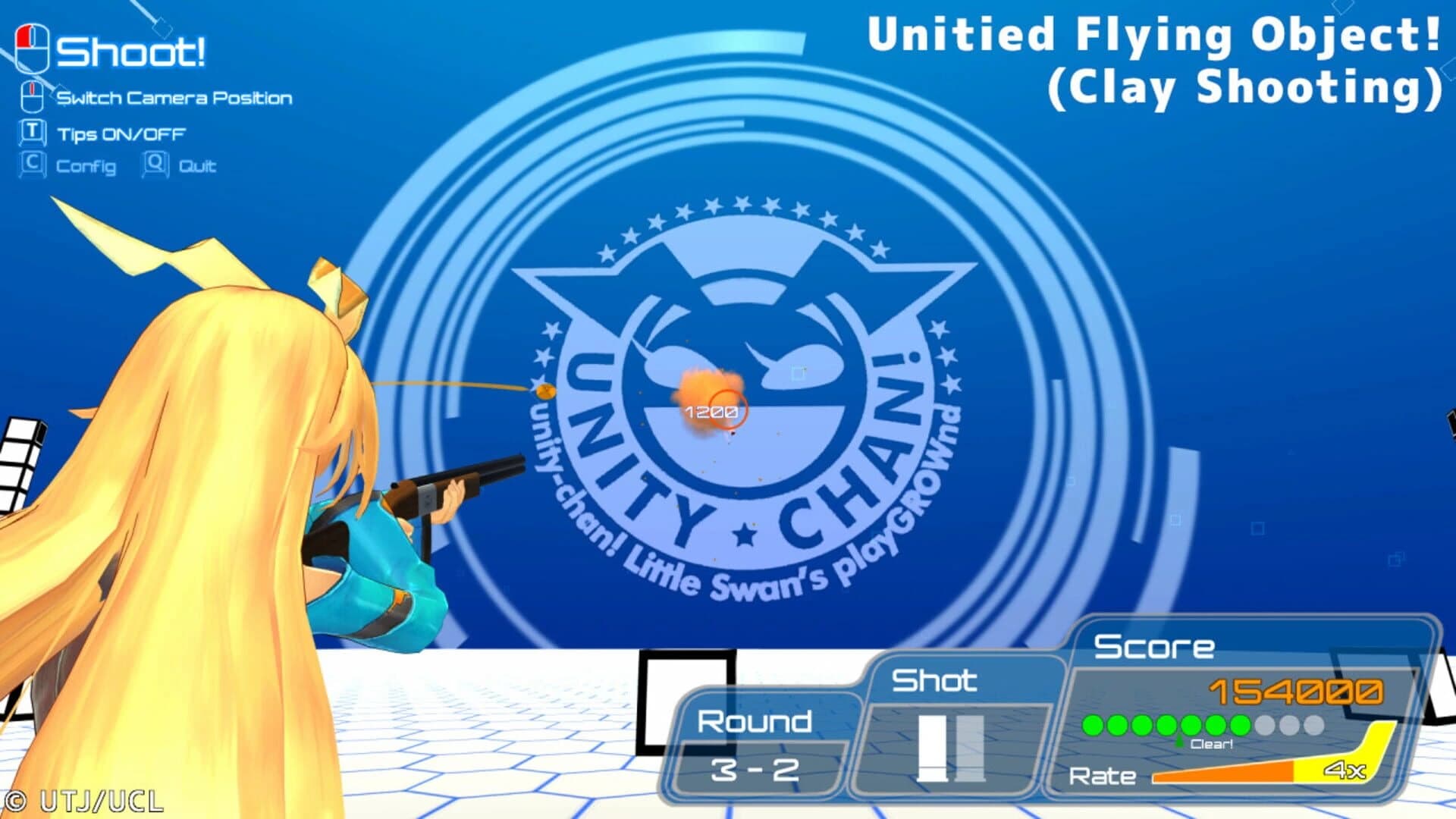 Unity-chan the SharpShooter! screenshot 1
