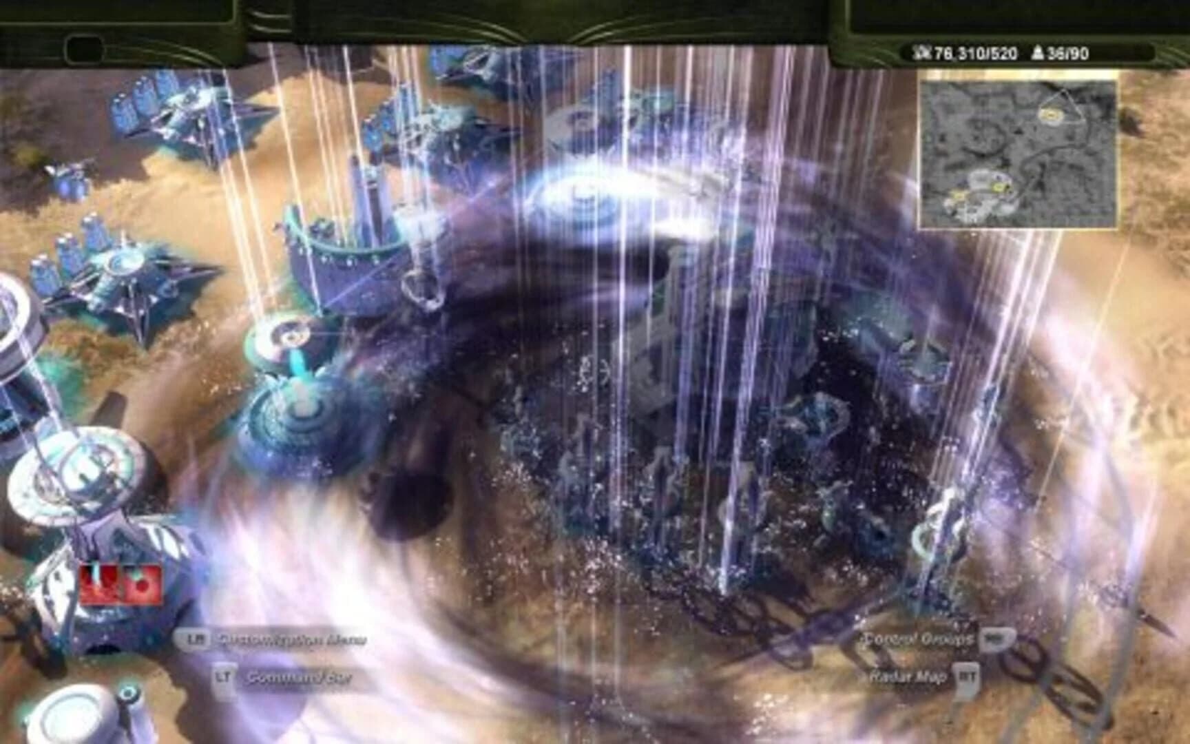 Universe at War: Earth Assault screenshot 1