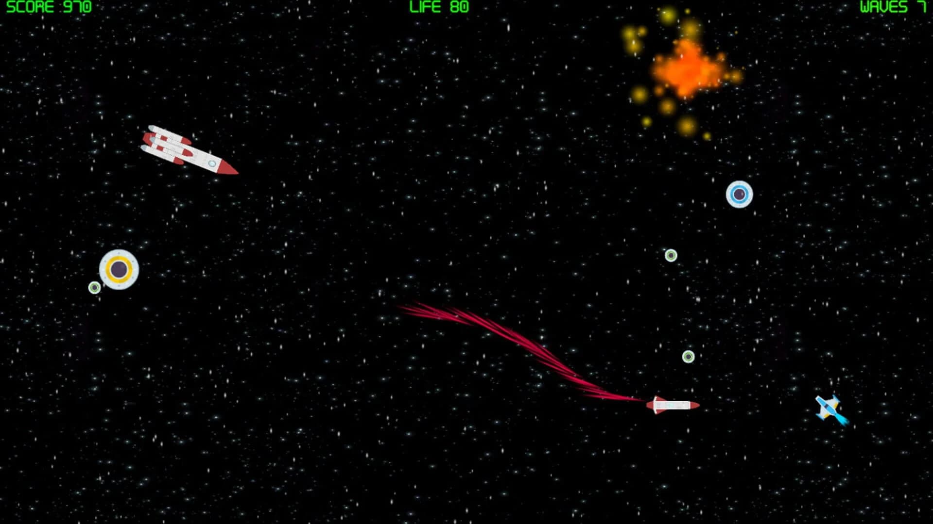 Universe in Fire screenshot 1