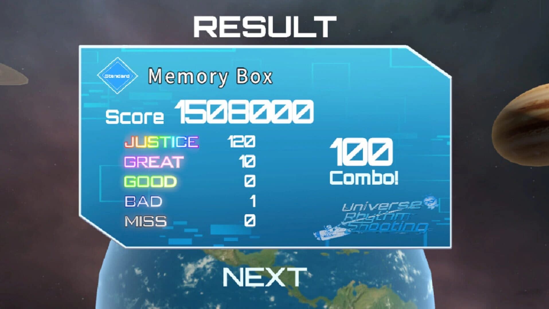 Universe Rhythm Shooting screenshot 1