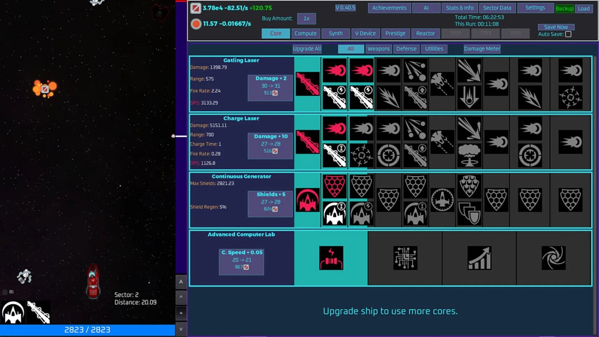 Unnamed Space Idle screenshot 1