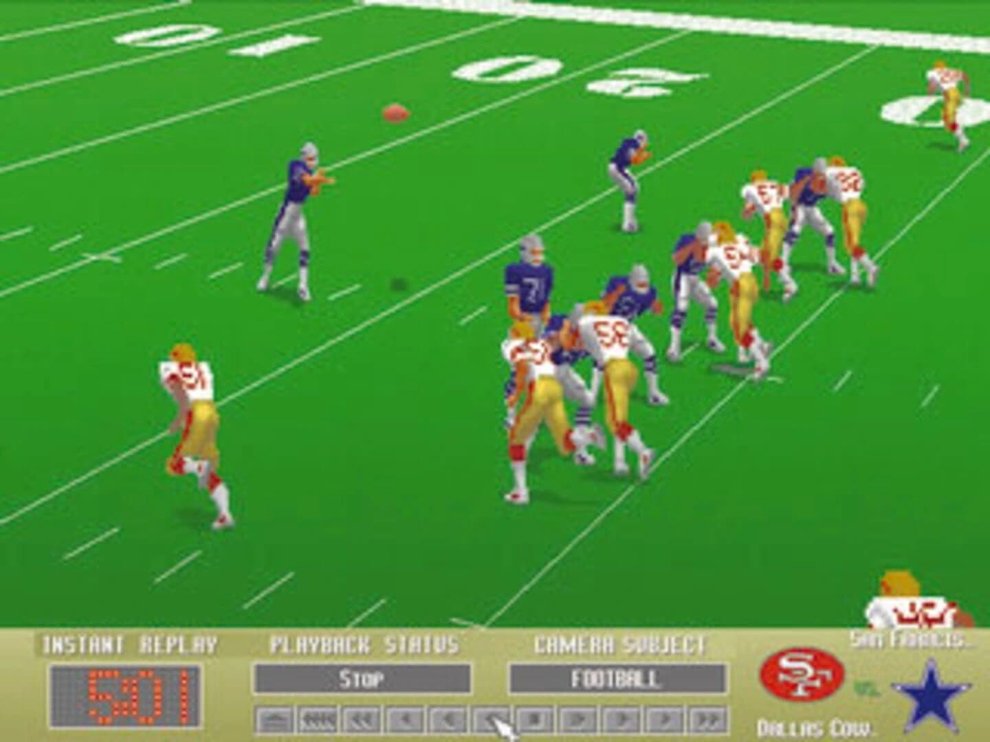 Unnecessary Roughness '96 screenshot 1