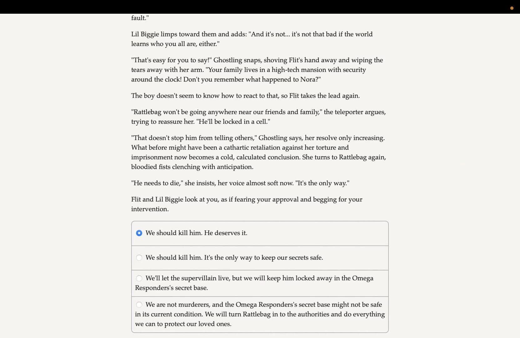 Unsupervised screenshot 5