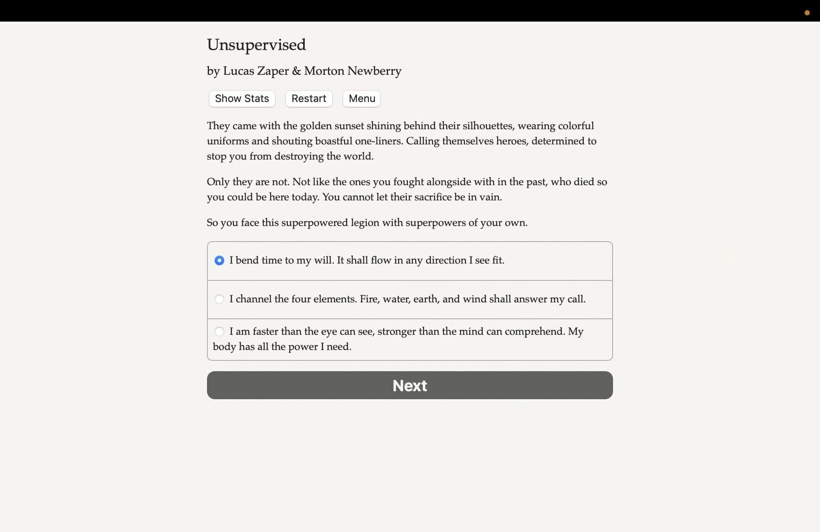 Unsupervised screenshot 4