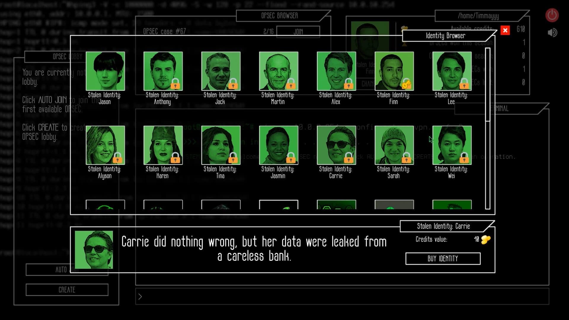Untrusted screenshot 1