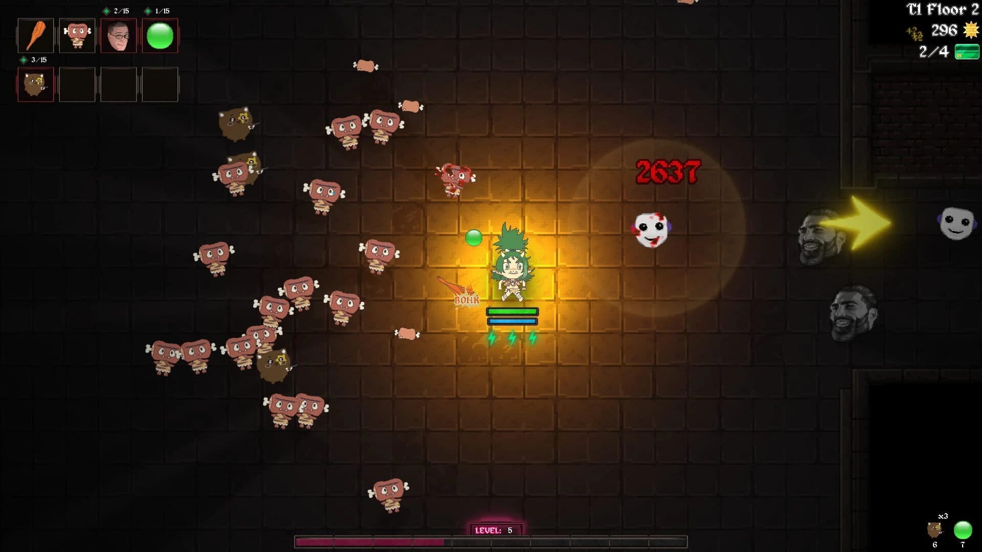 V-Dash Dungeon screenshot 1