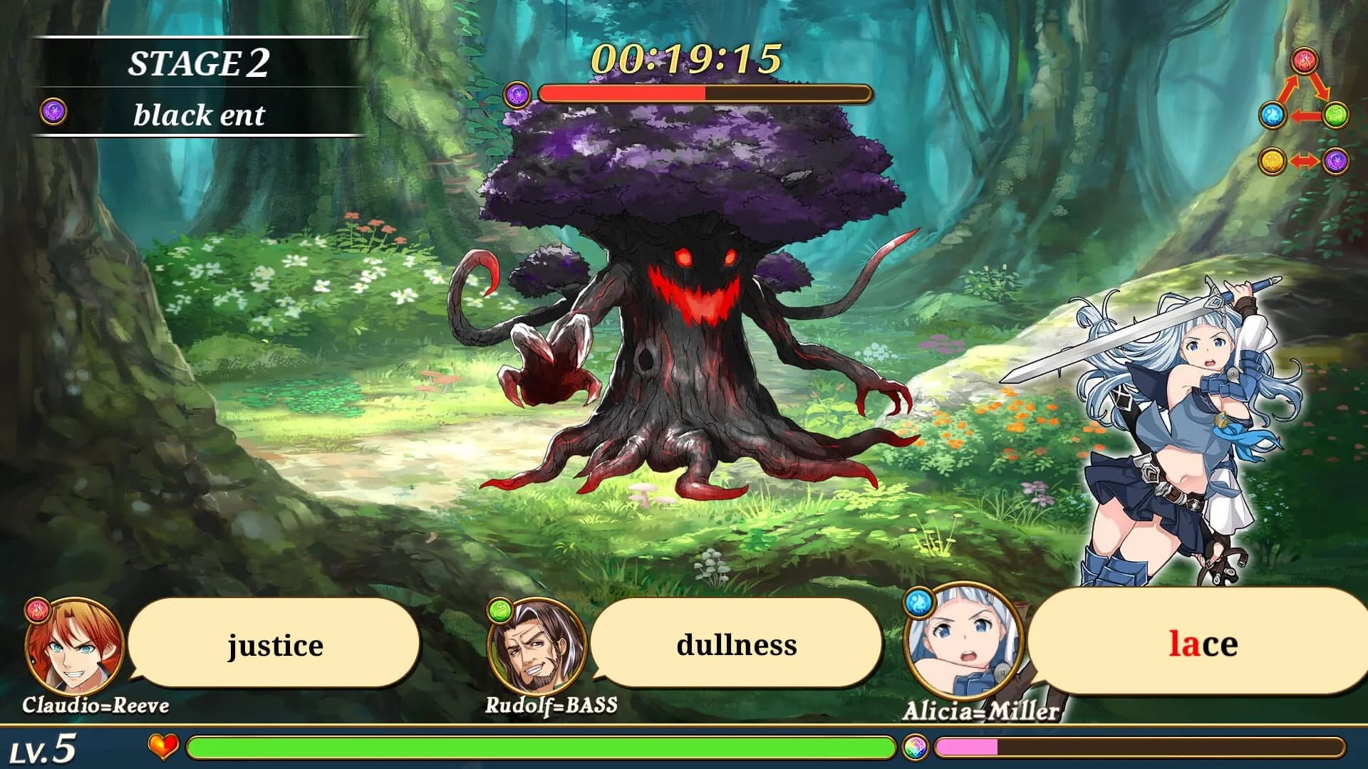 Valiant Knights: Typing Battle screenshot 3