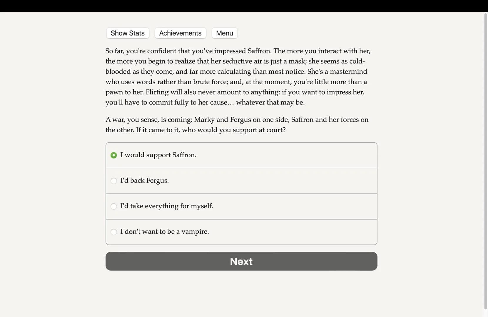 Vampire's Kiss screenshot 5