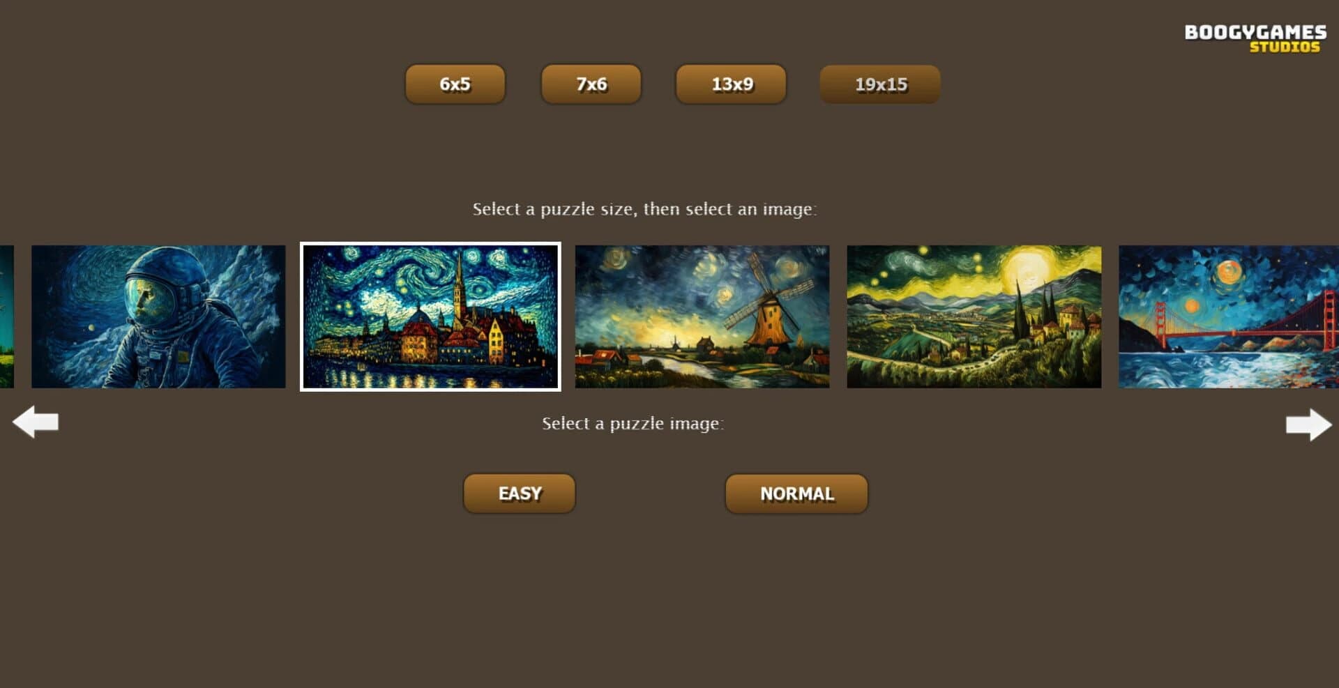 Van Gogh's Masterpiece Jigsaw Puzzles screenshot 2