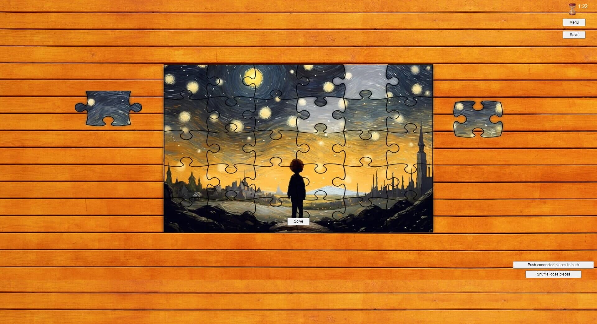 Van Gogh's Masterpiece Jigsaw Puzzles screenshot 1