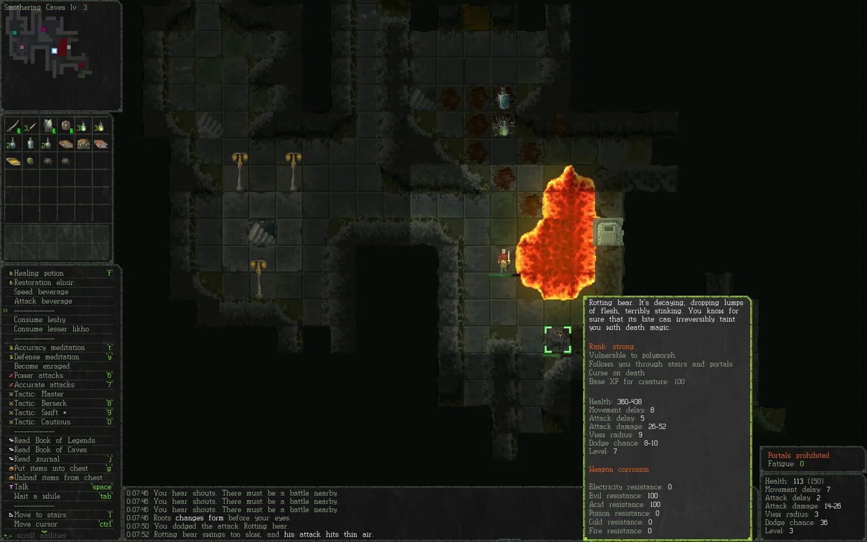 Vanilla Bagel: The Roguelike screenshot 1