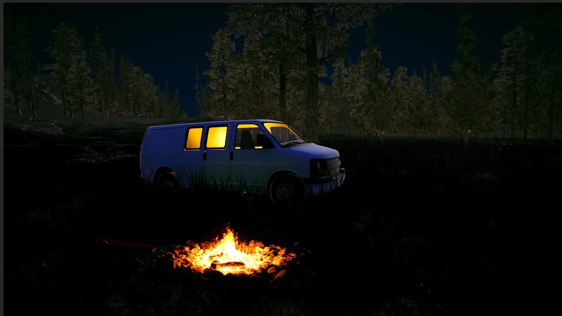 Vanlife Camping Simulator screenshot 4