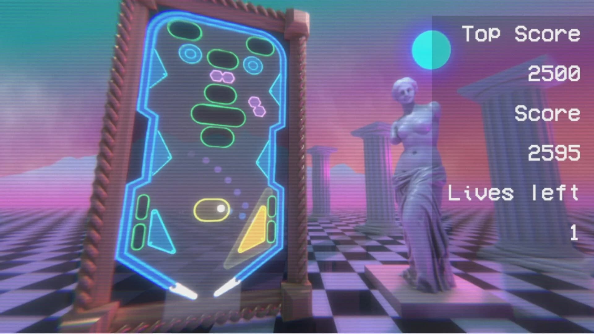 Vaporwave Pinball screenshot 5