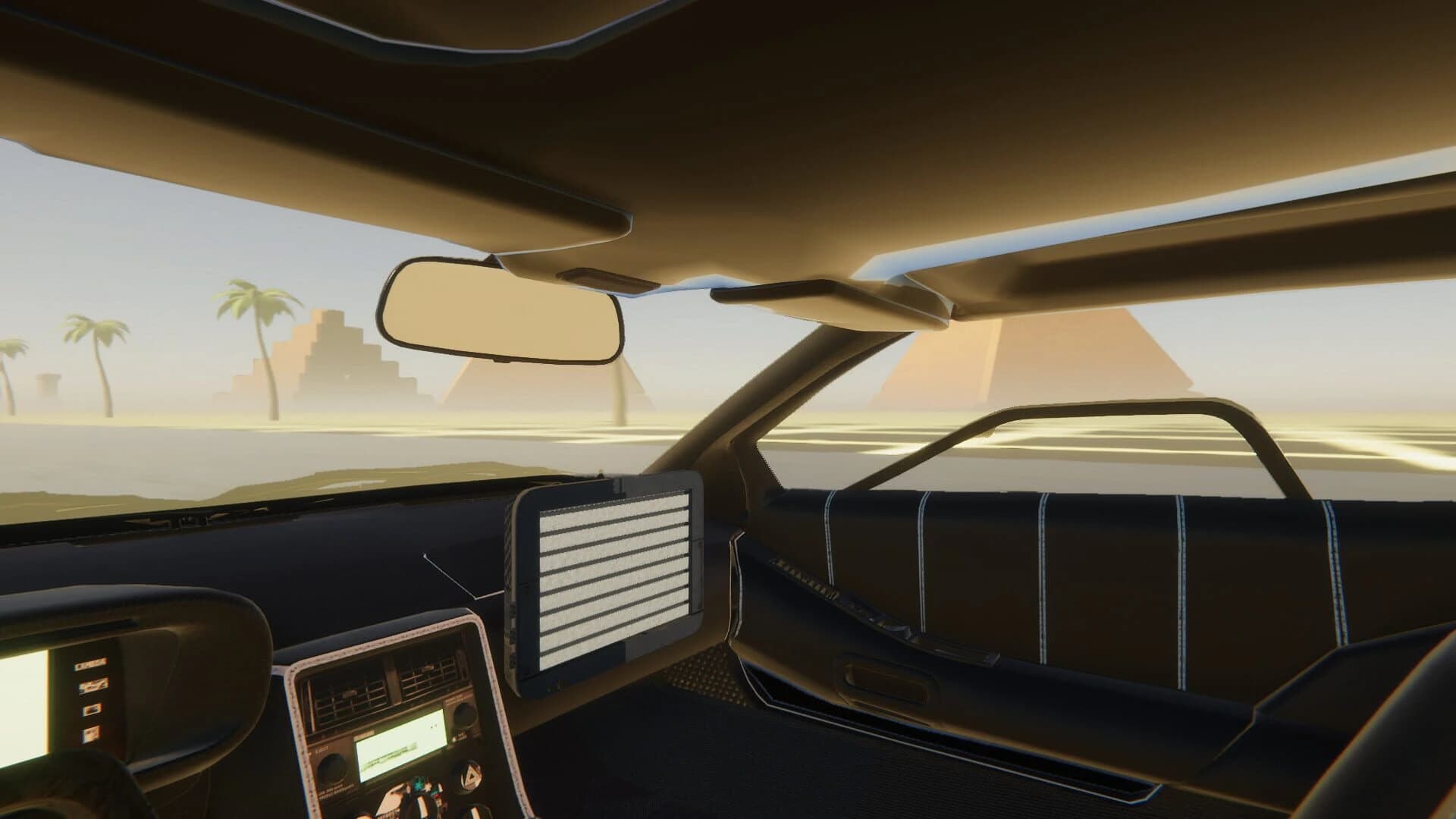 Vaporwave Road VR screenshot 2