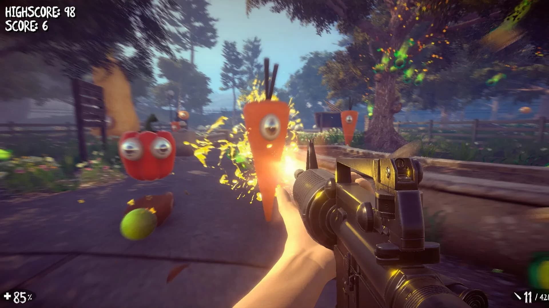 Veggie Killer screenshot 1