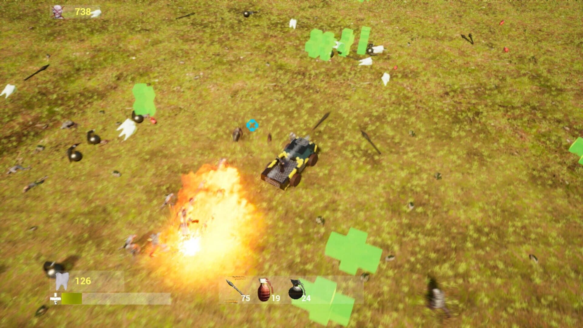 Vehicle Beat Zombie screenshot 1