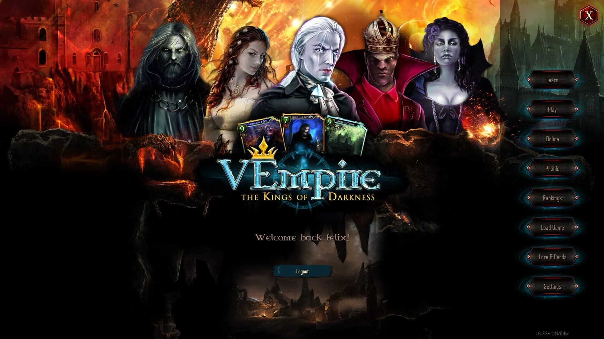 VEmpire - The Kings of Darkness screenshot 2