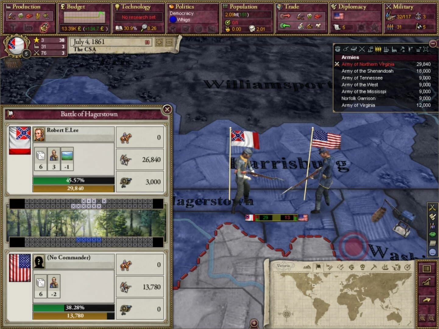 Victoria II: A House Divided screenshot 2