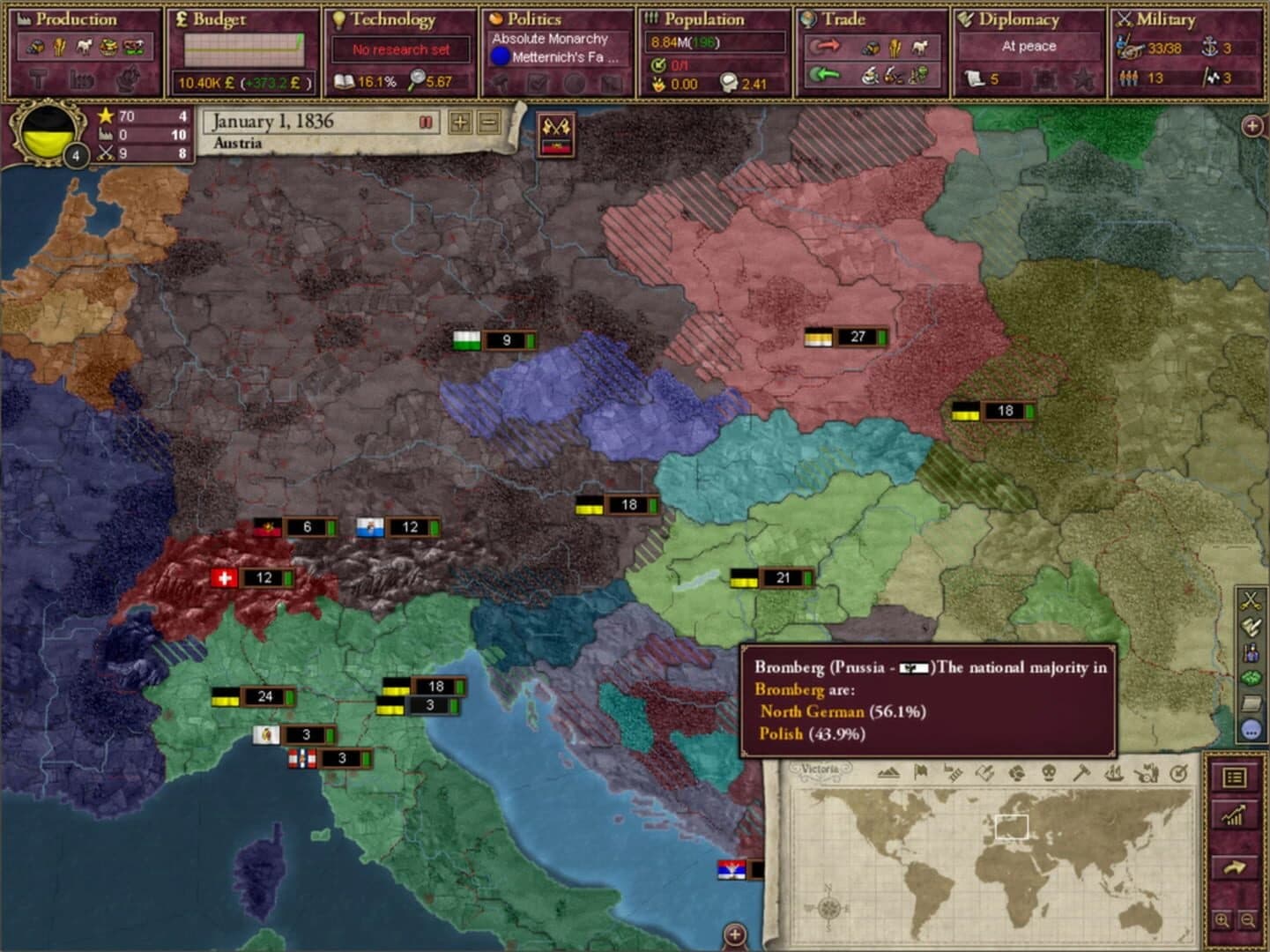 Victoria II: A House Divided screenshot 1