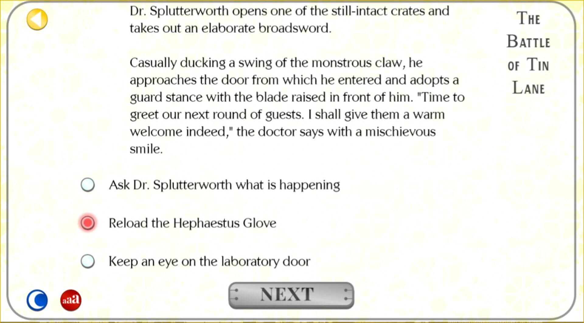 Victoriana - Steampunk Text Adventure screenshot 5