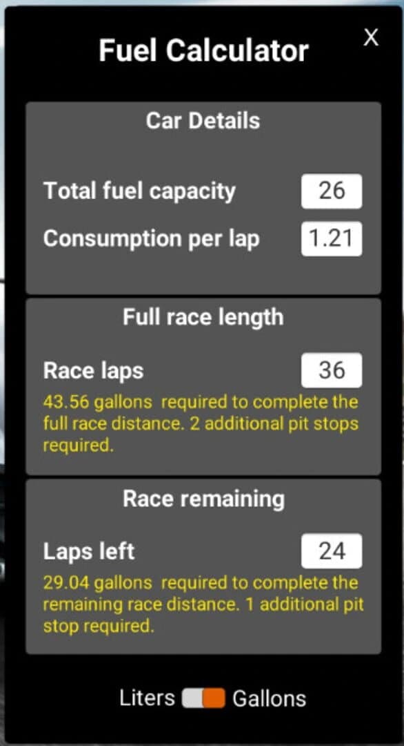 Virtual Race Car Engineer 2020 screenshot 2