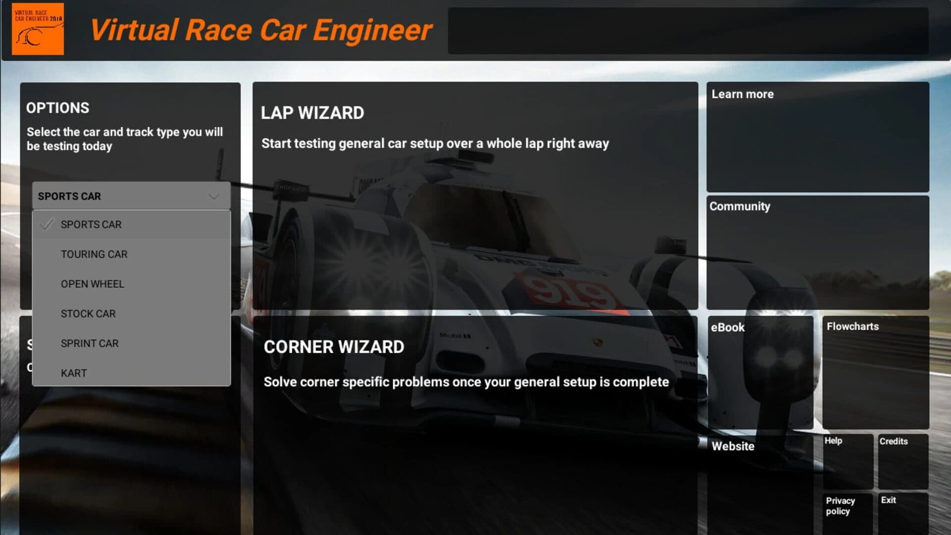 Virtual Race Car Engineer 2020 screenshot 4