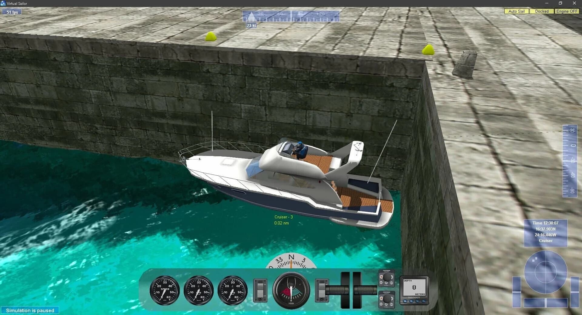 Virtual Sailor NG screenshot 1