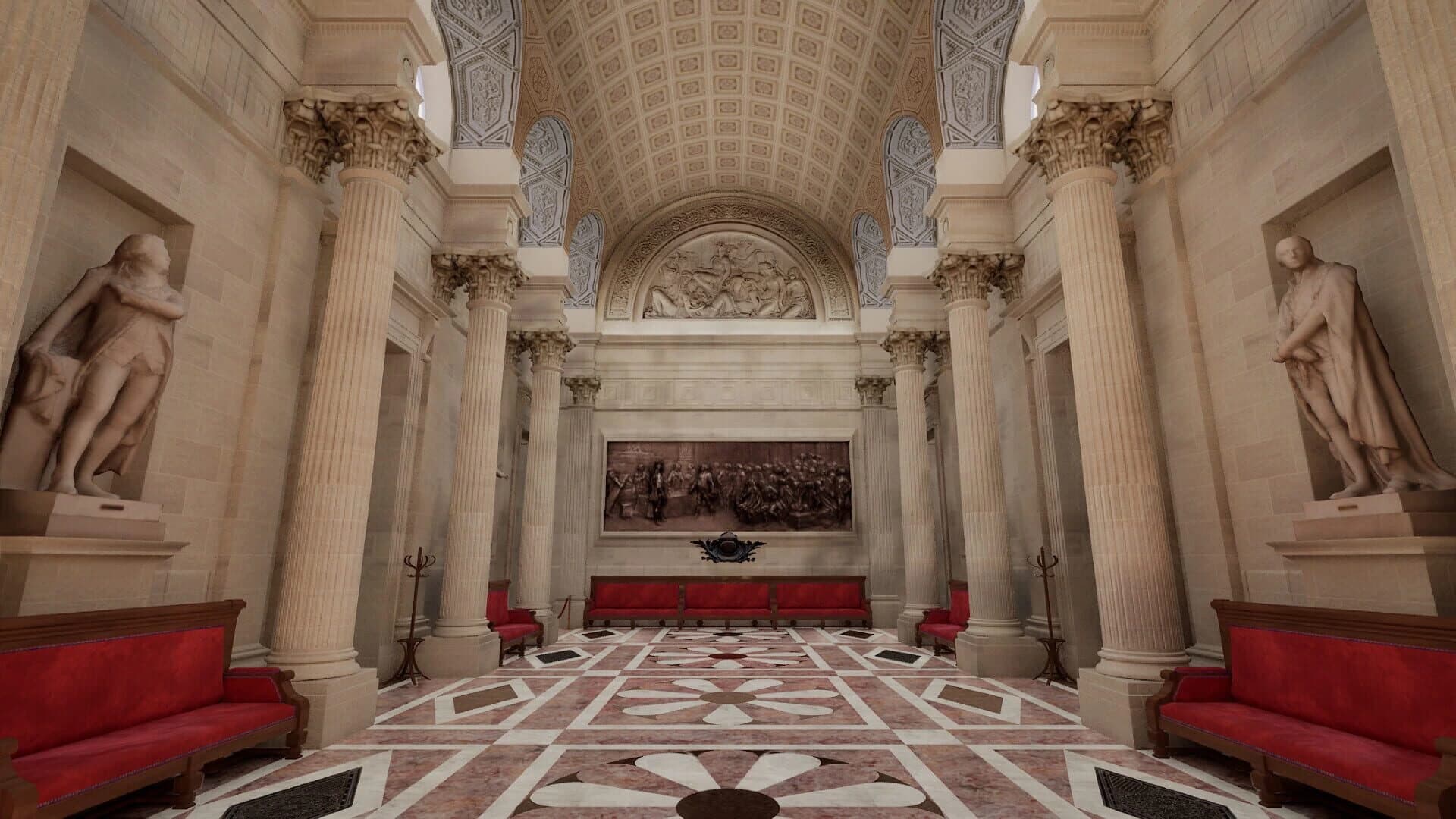 Visite virtuelle de l'Assemblée nationale screenshot 4