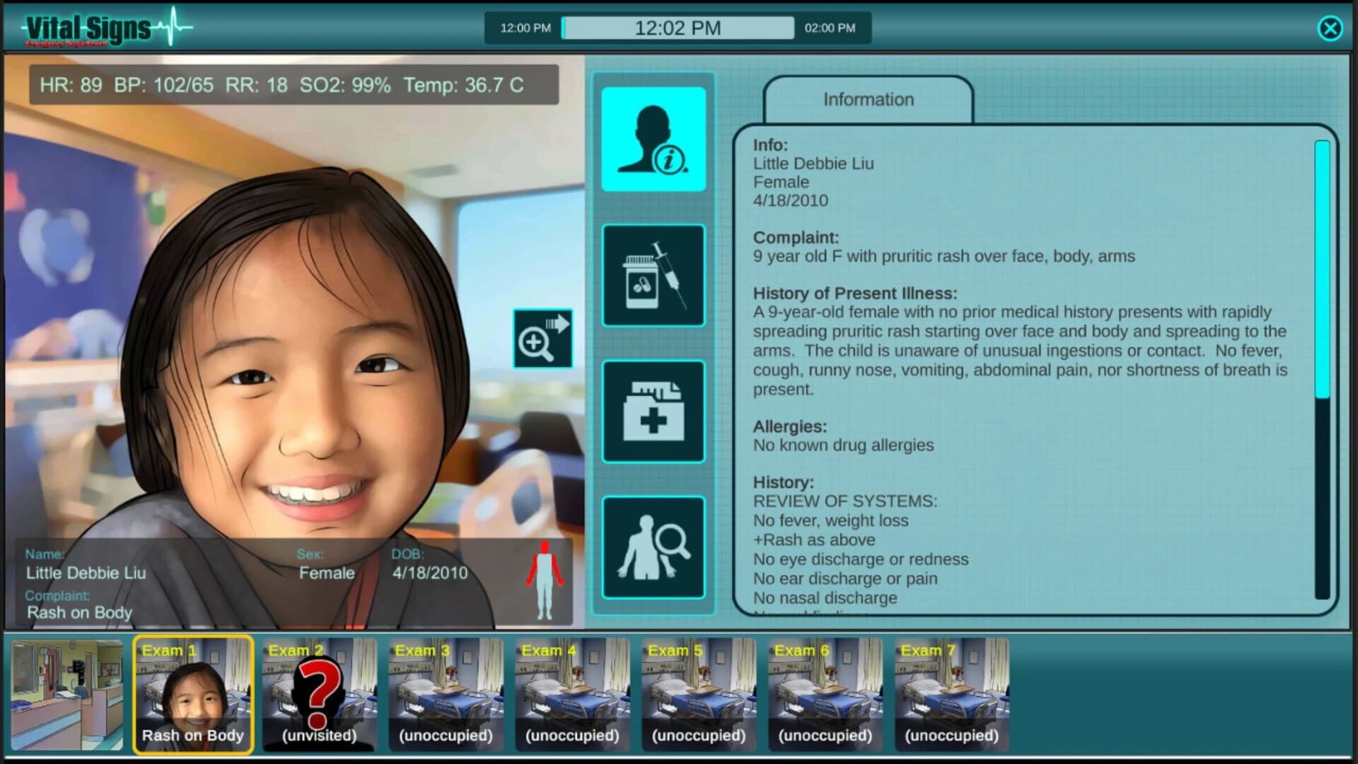 Vital Signs: Emergency Department screenshot 4