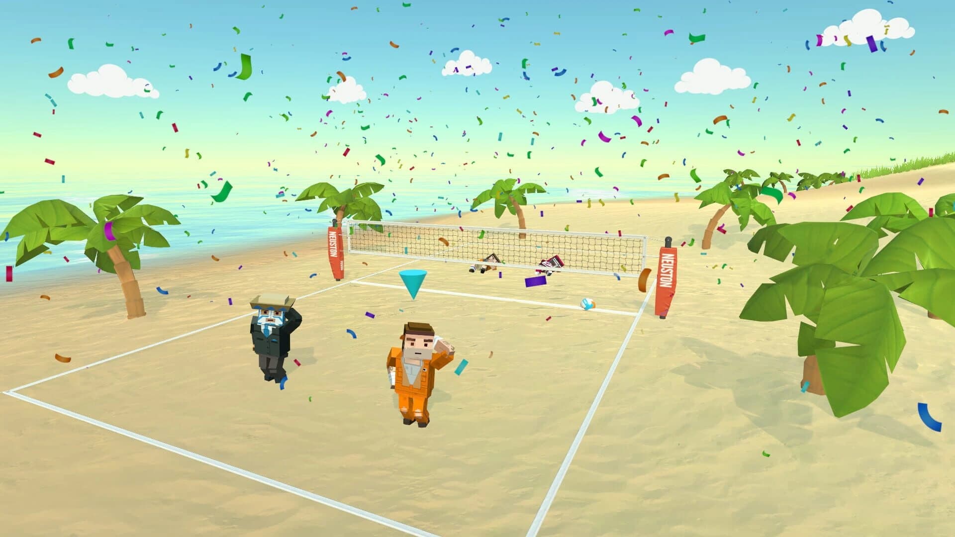 Volleyball Fever Flat screenshot 2