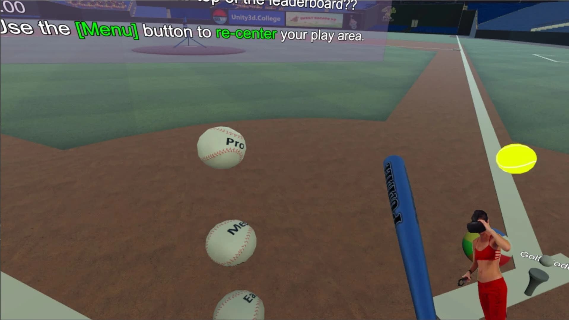 VR Baseball - Home Run Competition screenshot 4