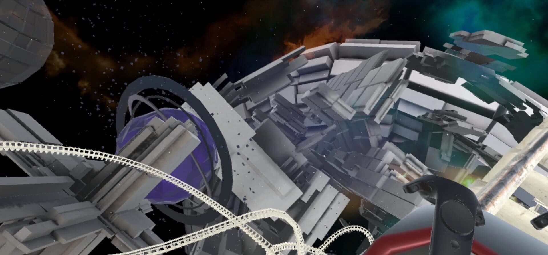 VR Galactic Roller Coaster screenshot 3