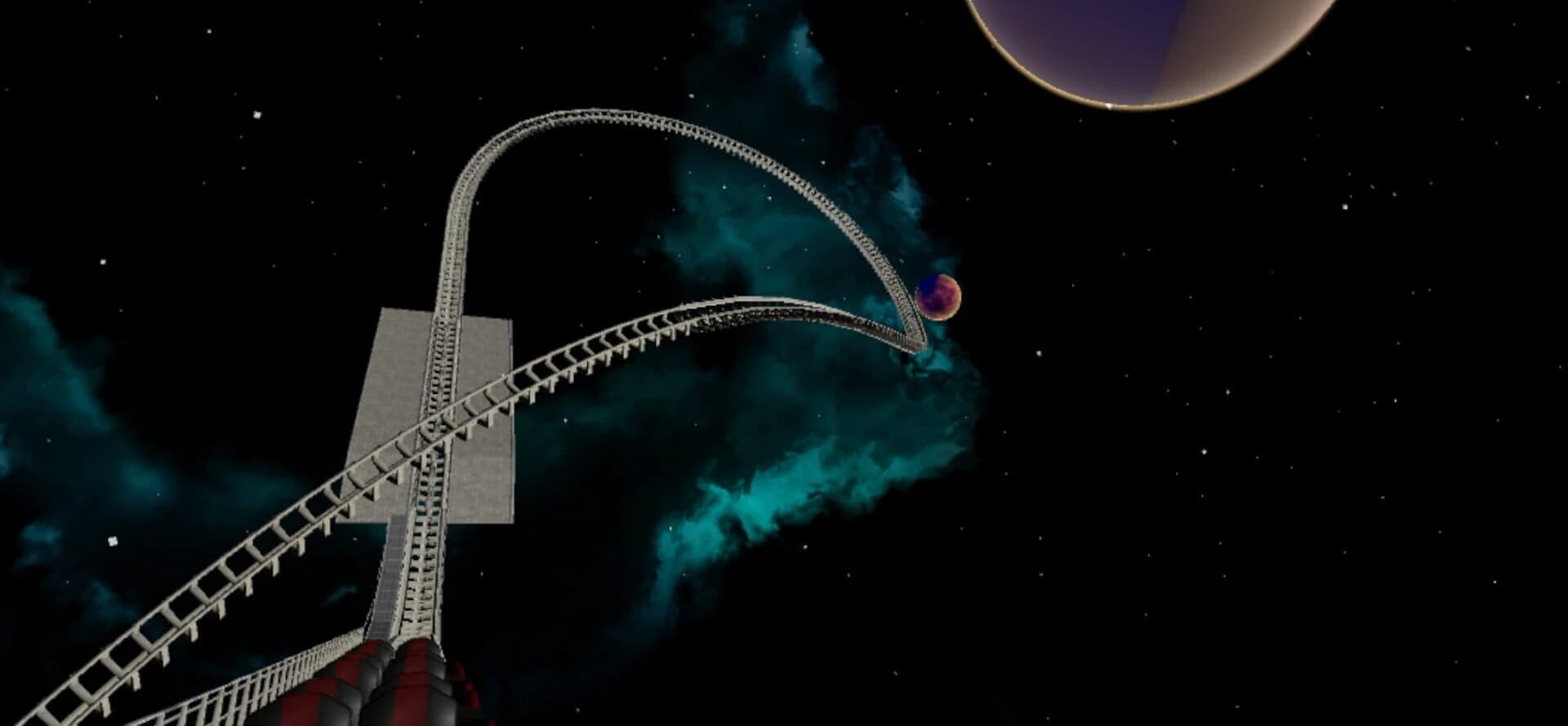 VR Galactic Roller Coaster screenshot 2