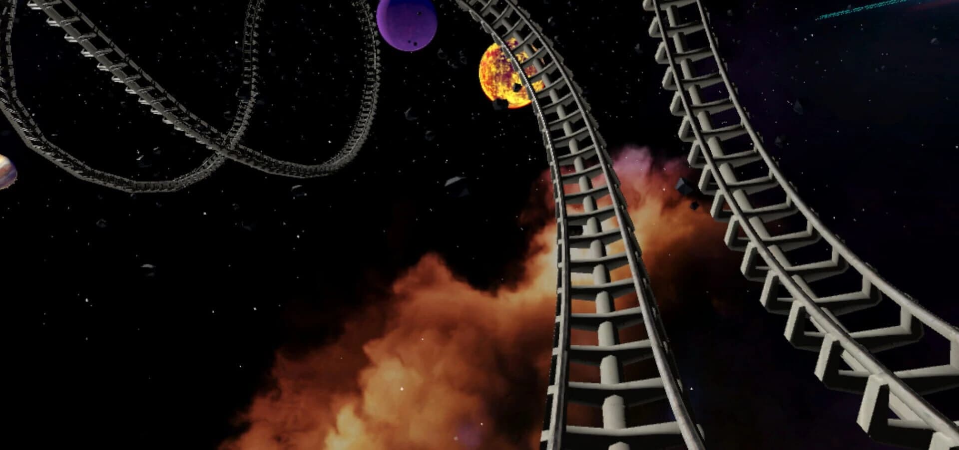 VR Galactic Roller Coaster screenshot 4