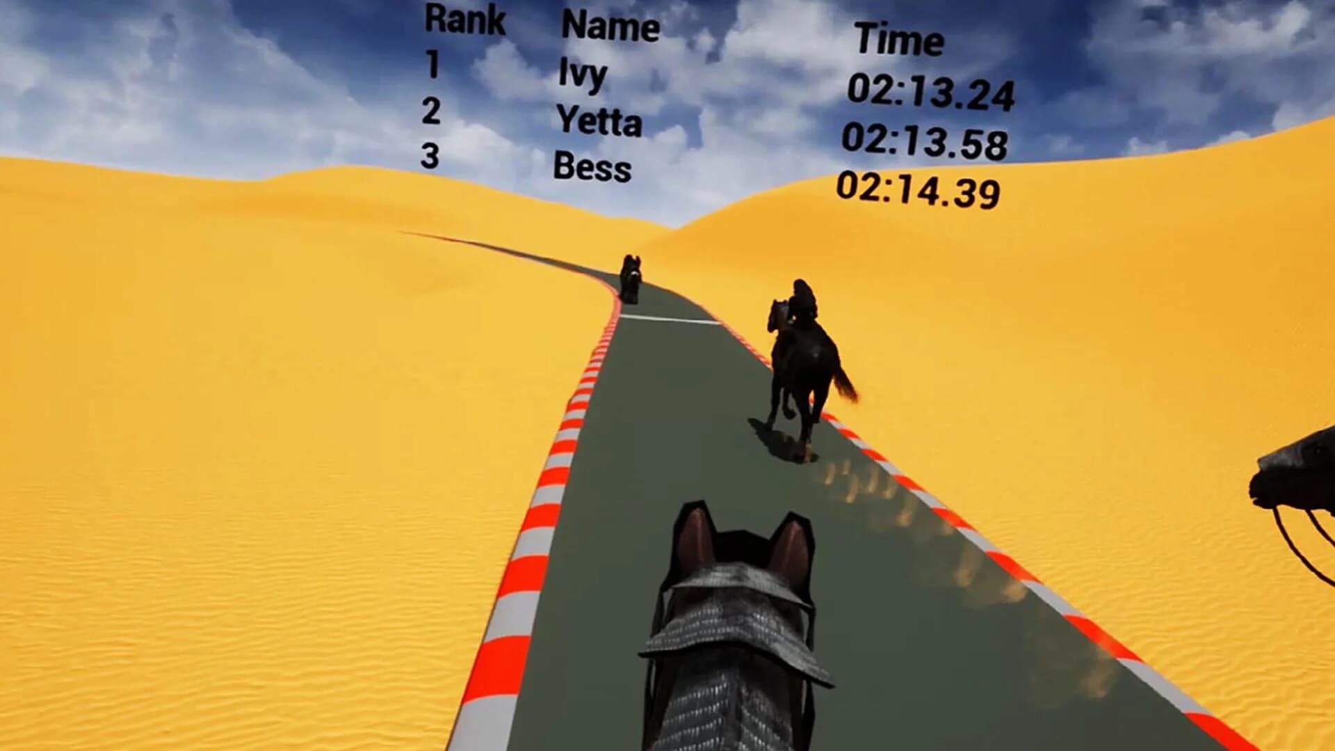 VR Hourse Racing Sweetie screenshot 4