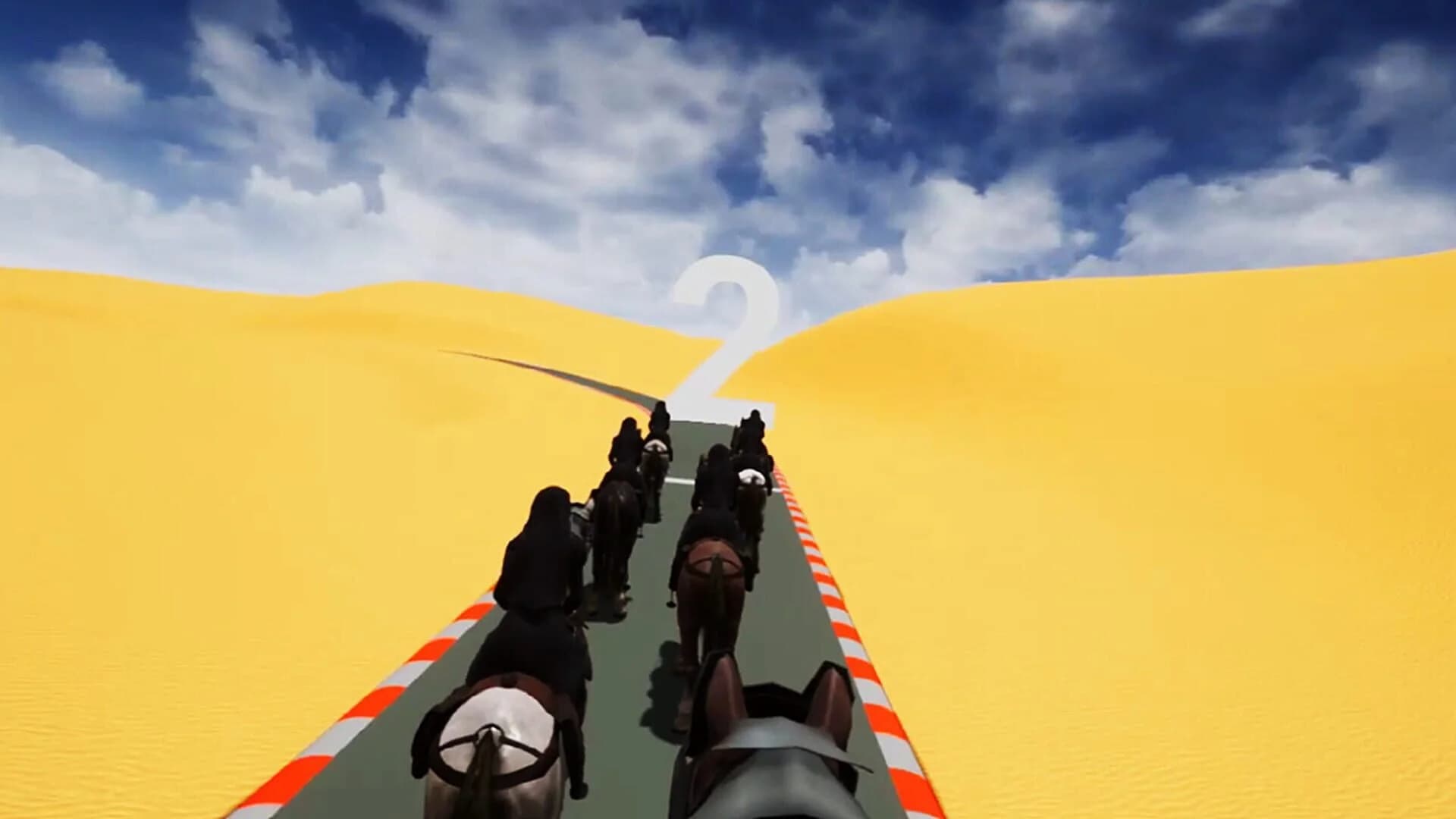 VR Hourse Racing Sweetie screenshot 3