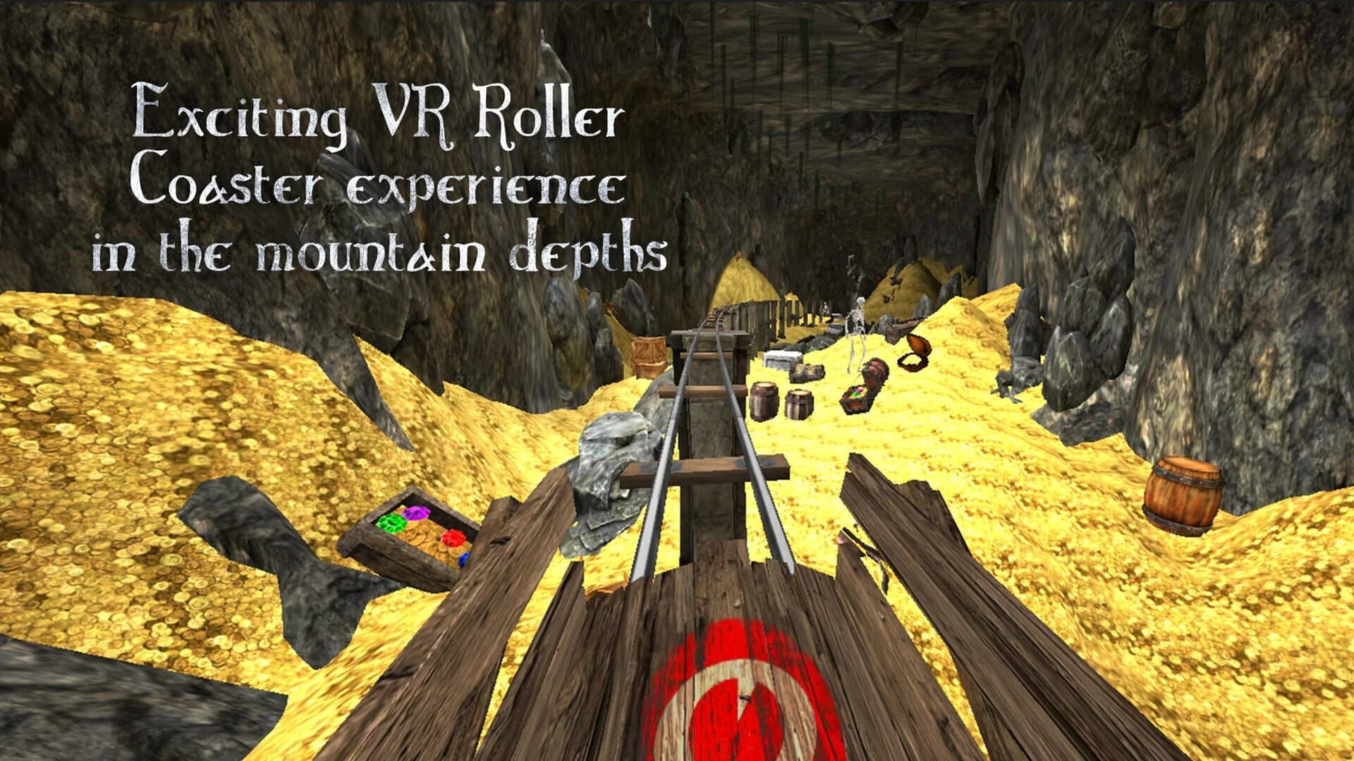 VR Roller Coaster - Cave Depths screenshot 2