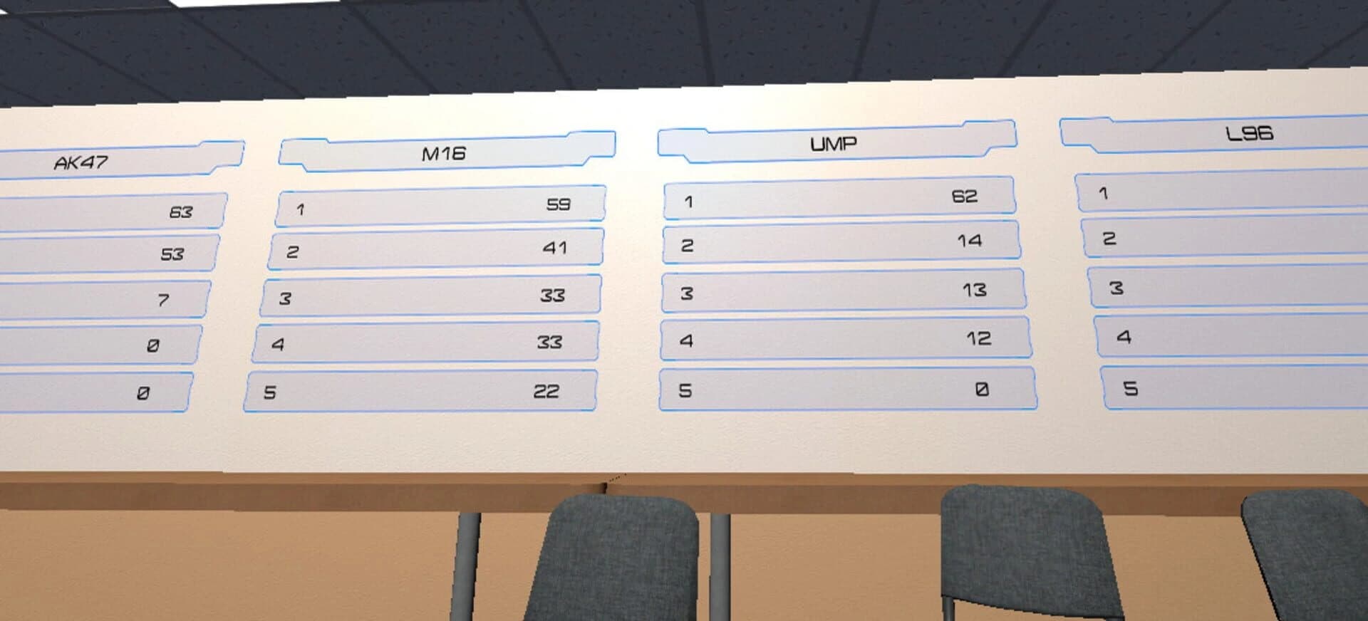 VR Shooting Range: Multiple Weapons screenshot 2