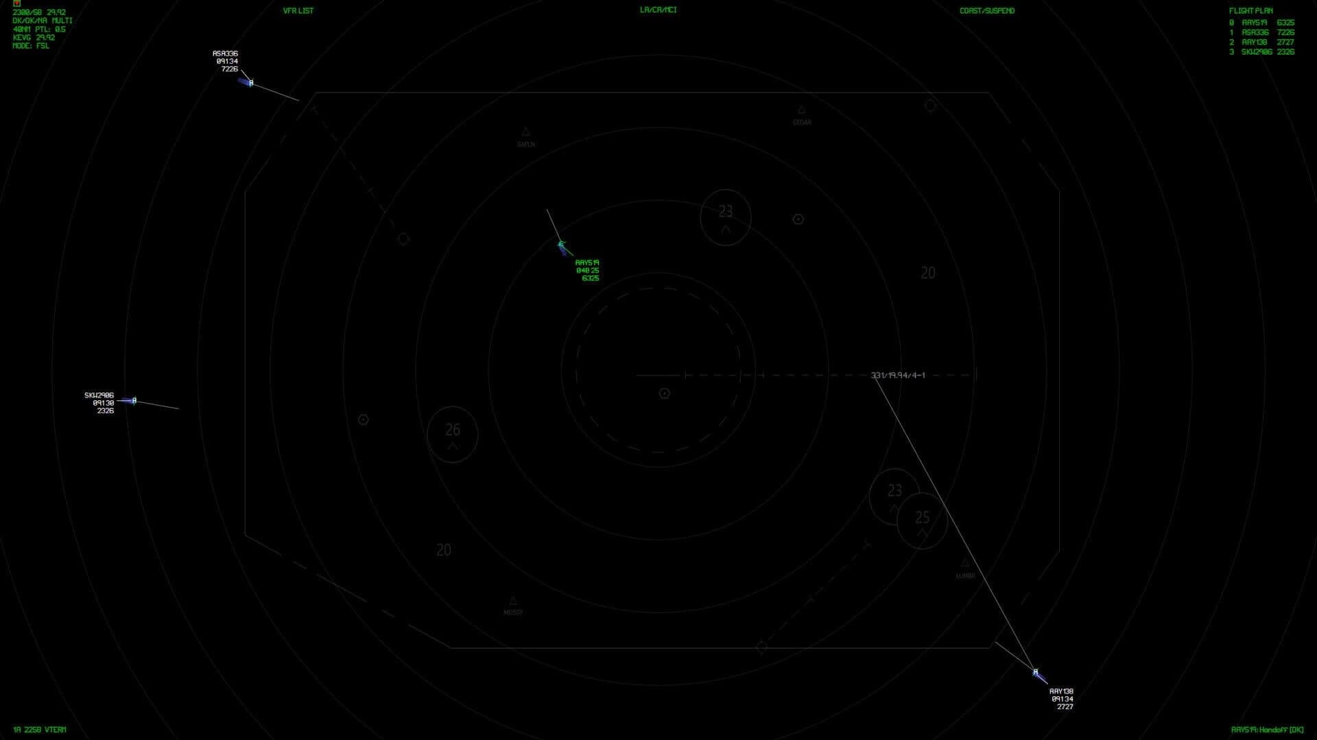 Vterm ATC Simulator screenshot 1