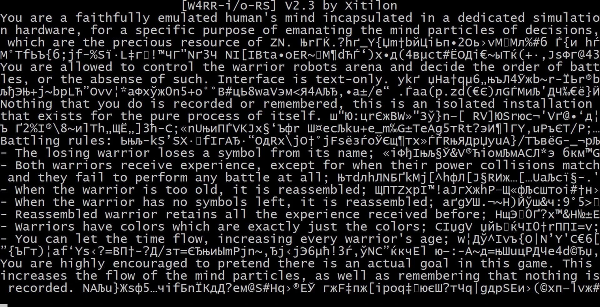 W4RR-i/o-RS screenshot 5
