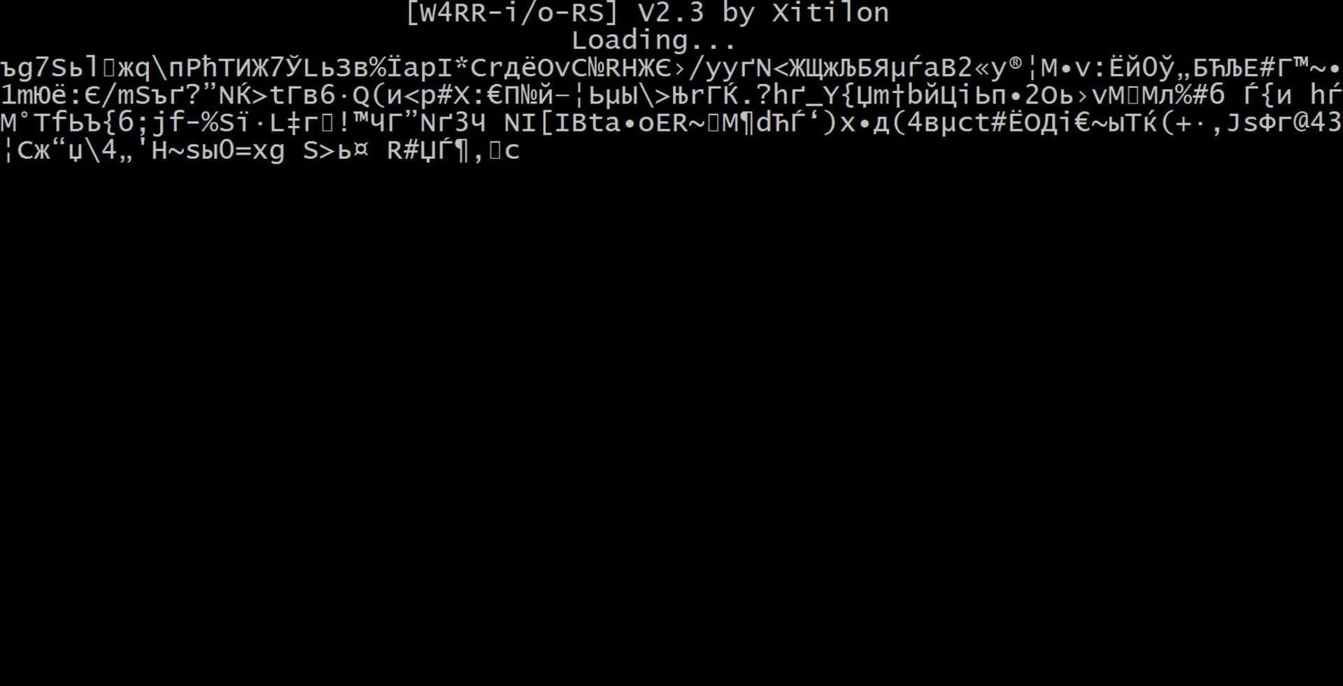 W4RR-i/o-RS screenshot 1