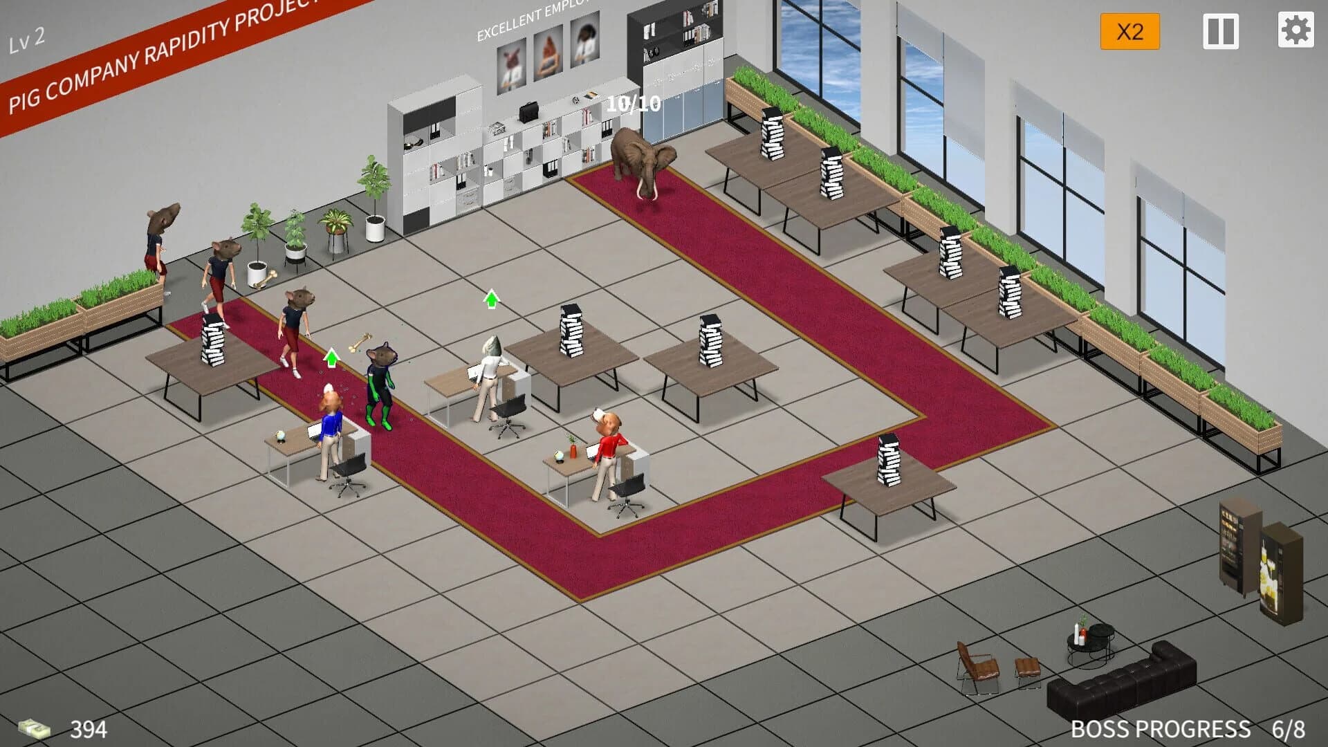 Wage Slave TD screenshot 1