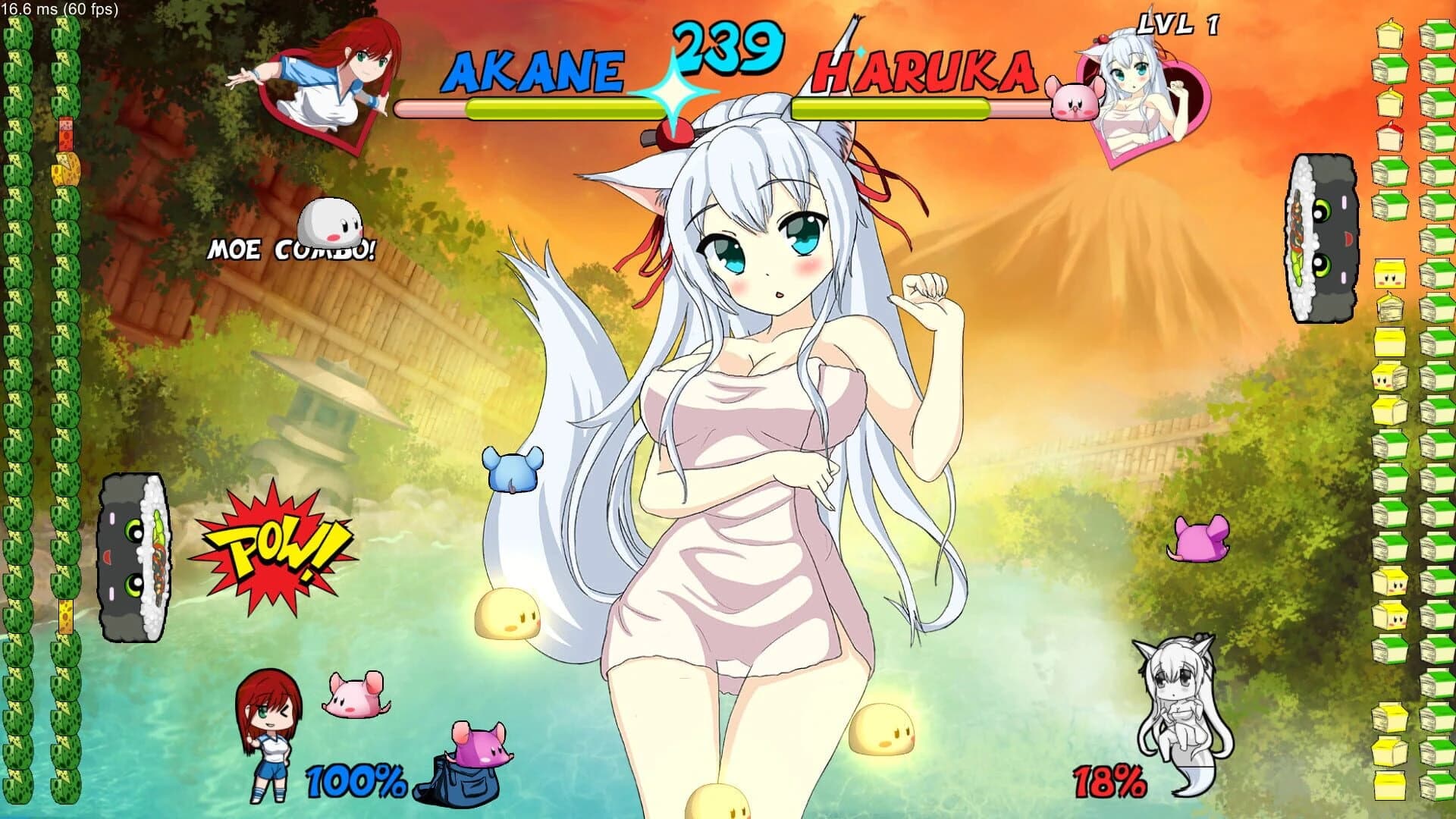 Waifu Fight: Dango Style screenshot 4